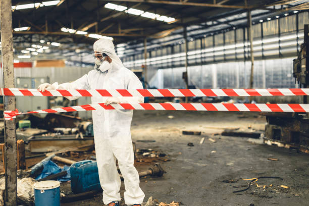 Professional Hoarding Cleanup technician working in Gig Harbor, WA